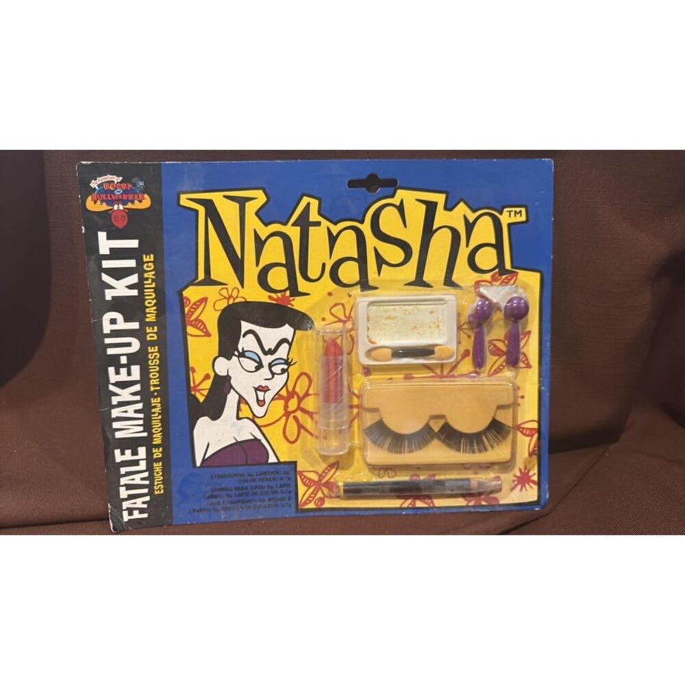 Vintage Rocky and Bullwinkle Collectible Natasha Adult Costume